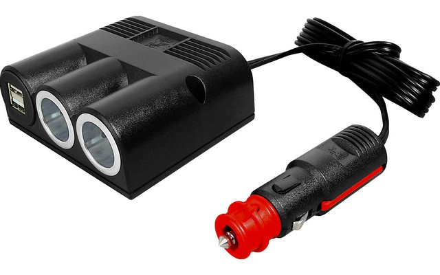 Dreifachsteckdose Mit USB 3 Dreifachsteckdose Mit USB