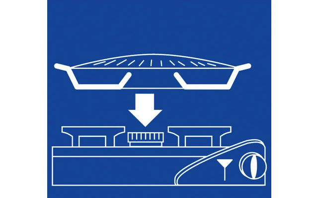 Imex Grillplatte Für Tischkocher 4 Imex Grillplatte Für Tischkocher – Bild 2