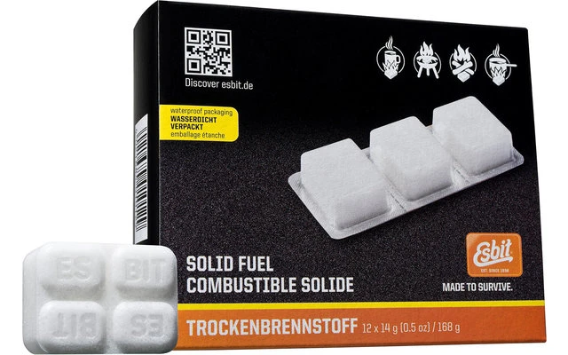 Esbit Trockenbrennstofftabletten 12 X 14g Für Taschengrill 5 Esbit Trockenbrennstofftabletten 12 X 14g Für Taschengrill – Bild 3