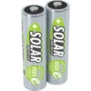 Ansmann Solar Mignon AA 800 MAh NiMH Akkubatterie Wiederaufladbar (2er Pack)‌ -Dometic Verkäufe 253665 2678666