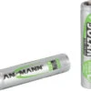 Ansmann Solar Micro AAA 1,2 V / 550 MAh NiMH Akkubatterie Wiederaufladbar (2er Pack)