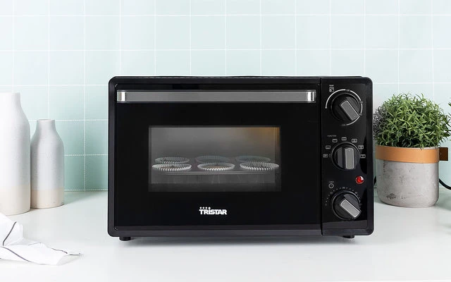 Tristar Minibackofen 19 Liter Schwarz 7 Tristar Minibackofen 19 Liter Schwarz – Bild 5