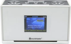 Soundmaster UR240SW DAB+/UKW Uhrenradio Mit Farbdisplay Schwarz -Dometic Verkäufe 286490 2519641 1
