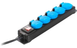 Profi Verteiler Steckdosenleiste 5-fach IP44