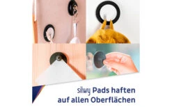 Silwy® Magnet-Pads 5 Cm 4er Set Schwarz -Dometic Verkäufe 297963 2516972