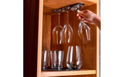 Silwy® Metall-Leiste 25 Cm Mit Ledercoating Black -Dometic Verkäufe 336500 2618273 1