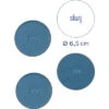 Silwy® Magnet-Pads 6,5 Cm 4er Set Blau -Dometic Verkäufe 336518 2524240