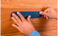 Silwy® Metall-Leiste 25 Cm Mit Ledercoating Blau -Dometic Verkäufe 337235 2618240