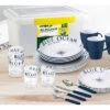 Brunner Blue Ocean Geschirr-Set 38 Tlg.