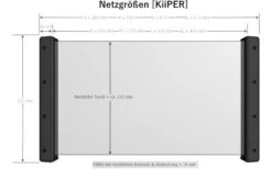 KiiPER Innenraumnetz Komplettset M 330 X 255 Mm -Dometic Verkäufe 347747 2379677
