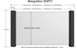 KiiPiT Stauraumnetz Inkl. Montageset S 170 - 210 Mm -Dometic Verkäufe 347759 2412505