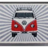 VW Collection T1 Bulli Strahlen Fußmatte Blau 70 X 50 Cm -Dometic Verkäufe 393292 2858558 1