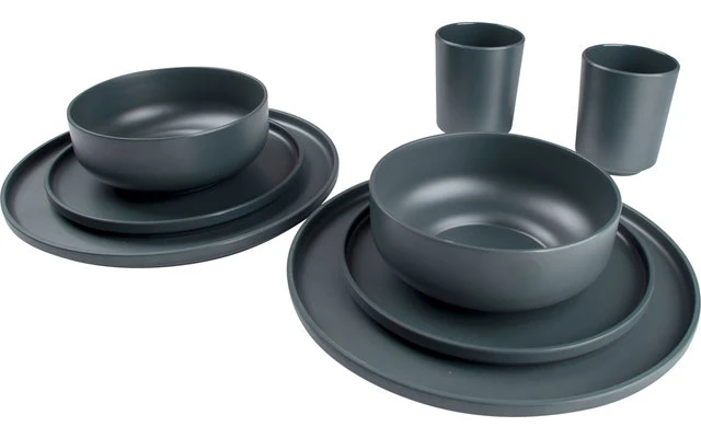 Bo-Camp Patom Melamin Geschirr Set 16-tlg. 3 Bo-Camp Patom Melamin Geschirr Set 16-tlg.