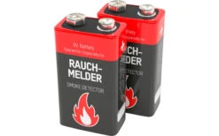 Ansmann Alkaline E Block Rauchmelder Batterie 9V 2 Stück