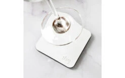 Silwy® Metall Nano Gel Untersetzer Eckig 8,3 X 8,3 Cm Weiß -Dometic Verkäufe 435624 3104247 1