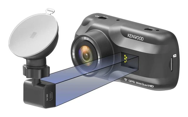 Kenwood DRV-A501W Wide Quad HD Dashcam Mit G-Sensor Sowie GPS Und Wireless Link Schwarz 3 Kenwood DRV-A501W Wide Quad HD Dashcam Mit G-Sensor Sowie GPS Und Wireless Link Schwarz