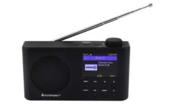 Soundmaster IR6500SW Portables Akku Internetradio Mit Farbdisplay Schwarz