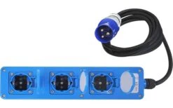 PAT CEE 3 Fach Steckdosenleiste Schuko 1,5 Meter