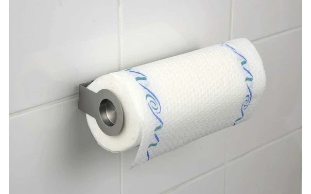 Wenko Universal Küchenrollenhalter Cerri Edelstahl Rostfrei 5 Wenko Universal Küchenrollenhalter Cerri Edelstahl Rostfrei – Bild 3