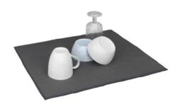 Wenko Mikrofaser Abtropfmatte Miko Grau -Dometic Verkäufe 492272 3504779 1