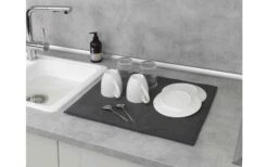 Wenko Mikrofaser Abtropfmatte Miko Grau -Dometic Verkäufe 492428 3504797 1