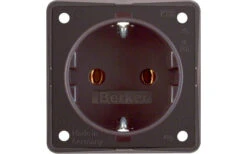 Berker Integro Steckdose Schutzkontakt Mit Steckklemmen Schwarz Matt -Dometic Verkäufe 495324 3341661 1