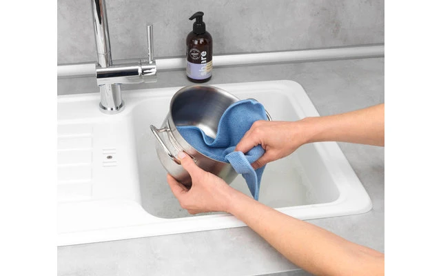 Wenko Mikrofaser Spültücher Miko 2 Stück 4 Wenko Mikrofaser Spültücher Miko 2 Stück – Bild 2