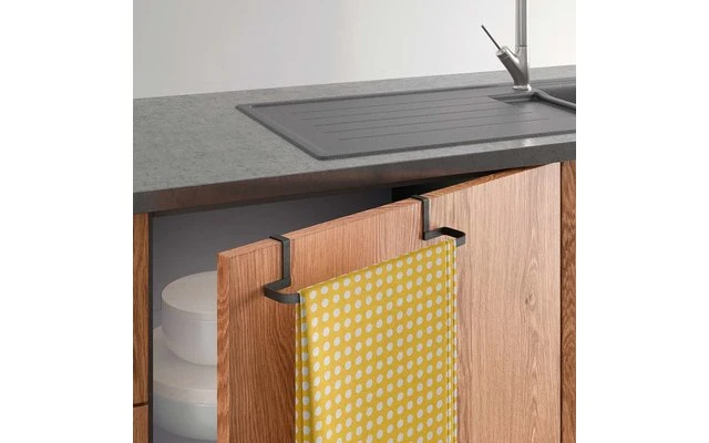 Metaltex Galileo Lava Handtuchhalter Matt Schwarz 3 Metaltex Galileo Lava Handtuchhalter Matt Schwarz