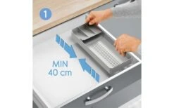 Metaltex Bestecksammler Uni-Fit Grau -Dometic Verkäufe 497438 3346473