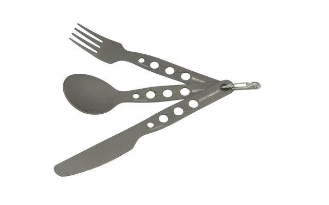 Sea To Summit Alphaset 3pc Cutlery Set Besteckset 3 Teilig 4 Sea To Summit Alphaset 3pc Cutlery Set Besteckset 3 Teilig – Bild 2