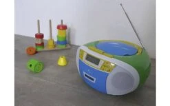 Schwaiger FM/CD/Kassette Boombox Tragbarer CD-Player, Schwarz -Dometic Verkäufe 505079 3326762