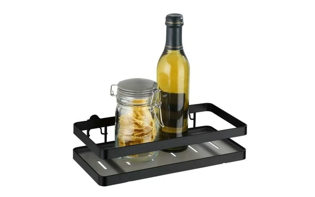 Wenko Universalregal Gala Wandregal Schwarz 4 Wenko Universalregal Gala Wandregal Schwarz – Bild 2