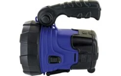 Schwaiger LED Arbeitsstrahler Mit Abnehmbarer Solarstation Blau / Schwarz