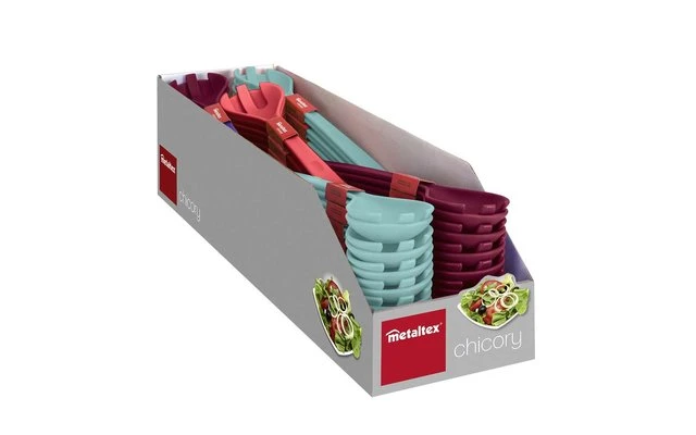 Metaltex Chicory Salatbesteck 3 Metaltex Chicory Salatbesteck