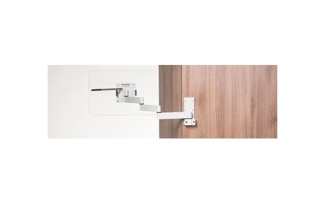 Caratec Flex CFW400A TV Wandhalter 4 Drehpunkte Silber 5 Caratec Flex CFW400A TV Wandhalter 4 Drehpunkte Silber – Bild 3