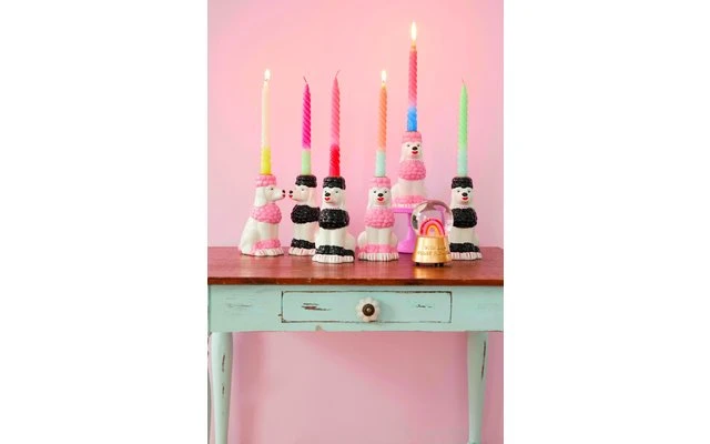 RICE Gedrehte Kerze In Verschiedene Farben 3 RICE Gedrehte Kerze In Verschiedene Farben