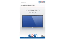 Alden PLA621-G30-240DT Satelliten TV Set Bestehend Aus Planar Flachantenne Mit S.S.C. HD Steuergerät Sowie Ultrawide TV 24 Zoll -Dometic Verkäufe 561515 3709772