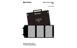 Bresser Mobile Solar Panel 21 Watt Mit USB -Dometic Verkäufe 565166 3772462