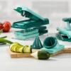 Nicer Dicer Fusion Slicer Julietti Gemüseschneider 16 Teilig -Dometic Verkäufe 586407 4000735