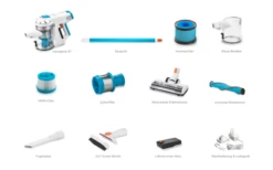 Invictus X7 Akkustaubsauger Set 14 Teilig Türkis / Weiß -Dometic Verkäufe 586963 4007127