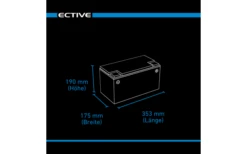 Ective LC 100 BT LT 12V LiFePO4 Lithium Versorgungsbatterie -Dometic Verkäufe 588615 4276603