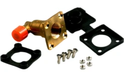 Campko Verteilergetriebe 90 Grad Anschluss Weiß