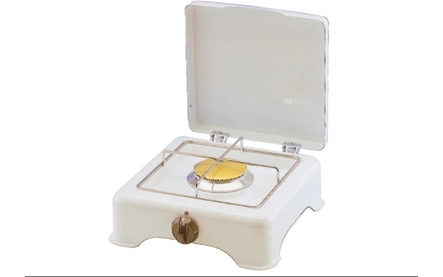 GOK Gaskocher 2-flammig 50 Mbar 3,5 KW Weiss Anschluss RST8 Edelstahl-Rost Verchromt 3 GOK Gaskocher 2-flammig 50 Mbar 3,5 KW Weiss Anschluss RST8 Edelstahl-Rost Verchromt