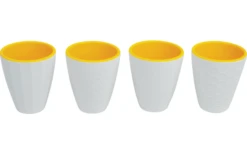 Gimex Eierbecherset Royal 4 Teilig Schwarz/weiß -Dometic Verkäufe 626251 4408195