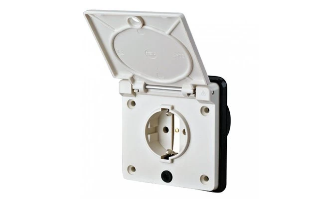 Haba Außensteckdose 230 V Beige 4 Haba Außensteckdose 230 V Beige – Bild 2