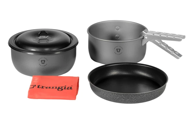 Trangia Tundra III Campingtopf Und Pfannenset 3 Teilig Antihaft Non-Stick 4 Trangia Tundra III Campingtopf Und Pfannenset 3 Teilig Antihaft Non-Stick – Bild 2
