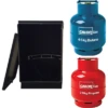 Gaslow Gasschließfach Für Eine Gasflasche 3,9 Kg Oder 4,5 Kg 430 X 280 X 290 Mm -Dometic Verkäufe 653673 4600692