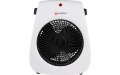 Alpina Heizlüfter 2000 W Weiß/schwarz