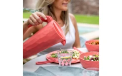 Koziol Club Pitcher Superglas Kanne Mit Deckel 1,5 Liter Nature Ash Grey -Dometic Verkäufe 692201 4744868 2