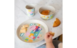Koziol Connect Peppa Pig Kleiner Teller, Schale Und Becher Set 3 Teilig